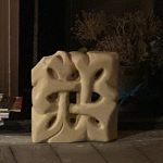 double sided knot carved in stone